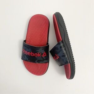 Reebok Boys Dual Density Comfort Slide Sandals ~ 13